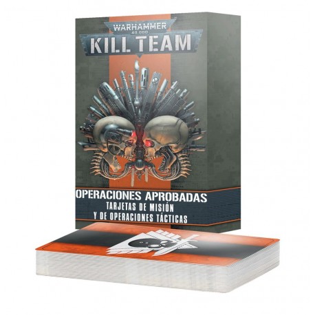 Kill Team: Operaciones aprobadas: Pack de cartas de Operaciones tácticas y de misión.