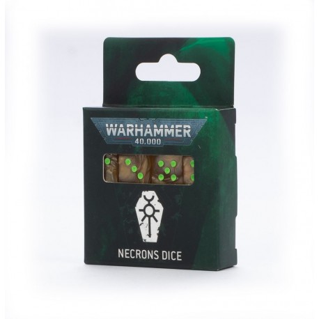 Necrons Dice Set.