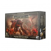 Legions Imperialis: Reaver Battle Titan con Melta Cannon y Chainfist.