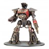 Legions Imperialis: Reaver Battle Titan con Melta Cannon y Chainfist.