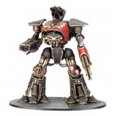 Legions Imperialis: Reaver Battle Titan con Melta Cannon y Chainfist.