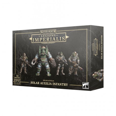 Legions Imperialis: Infantería Solar Auxilia.