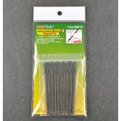 Set of disposable brushes (x10). Diagonal tip.