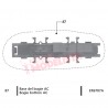 Bogie bottom AC for RENFE series 276.