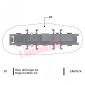 Base del bogie AC para locomotoras 276.