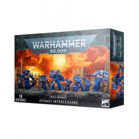 Space Marines: Assault Intercessors.