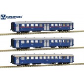 Set of three Schindler coaches, CP. Era IV.