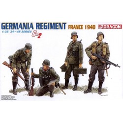 Regimiento Germania, Francia 1940.