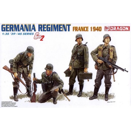 Regimiento Germania, Francia 1940.