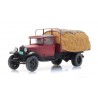 Ford AA, flatbed hay load.