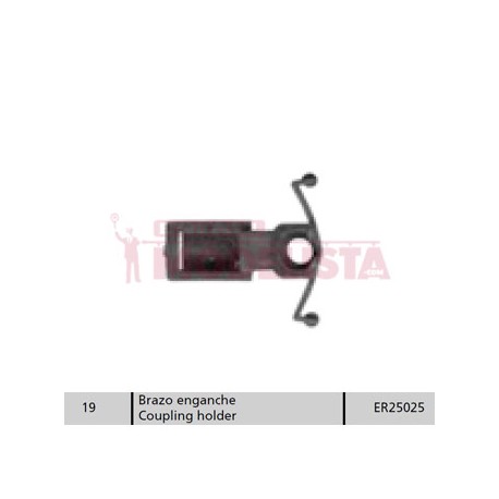 Coupling holder, RENFE 252.