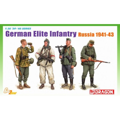 German Elite Infantry, Russia 1941-43. DRAGON 6707