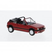 Peugeot 205 Cabriolet, red.