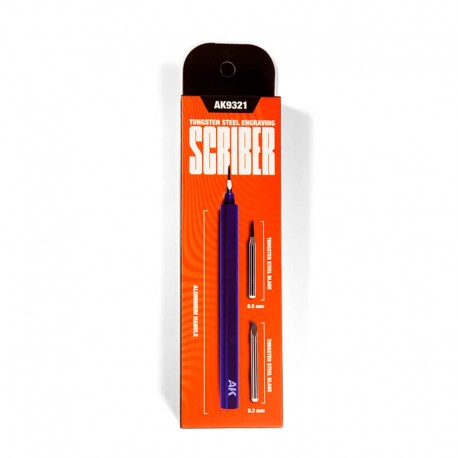 Scriber, punzón de grabado.