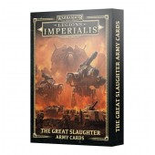 Legions Imperialis: The Great Slaughter Army Cards. INGLÉS.