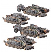 Legions Imperialis: Malcador Infernus y Valdor Tank Destroyers.