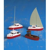 Assorted boats. KIBRI 39160