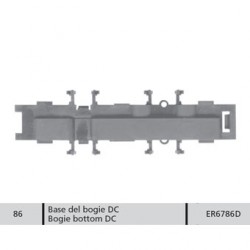 Base del bogie DC para 8634.