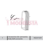 Accesorios de carrocería para 443 de RENFE.