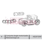 Conjunto bogie motorizado para 443 de RENFE.