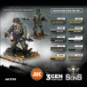 German Panzergrenadier Division. Wargame starte paint set.