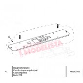 PCB principal, RENFE 253.