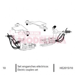 Set enganches eléctricos para 443 de RENFE.