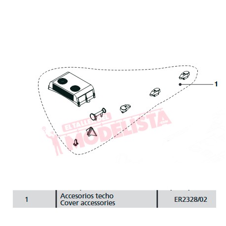 Accesorios de techo, RENFE 352.