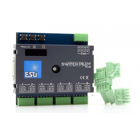 SwitchPilot 3 Plus, 8x accessory decoder.