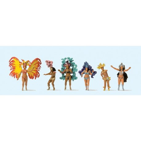 Samba dance group. PREISER 24625