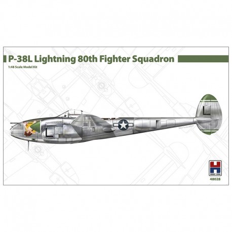 P-38L Lightning 80º Fighter Squadron. HOBBY 2000