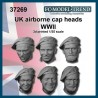 UK airborne cap heads.