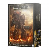 Legions Imperialis: Warmaster Heavy Battle Titan con destructores de plasma.