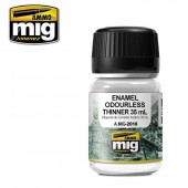 Enamel Ouderless Thinner. 35 ml. AMIG 2018