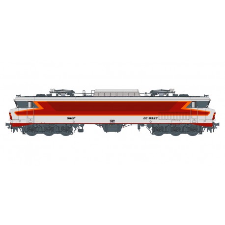 Electric locomotive CC 6523 TEE, SNCF.