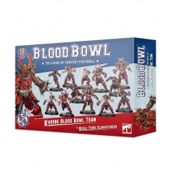 Equipo Khorne de Blood Bowl: Skull-tribe Slaughterers.