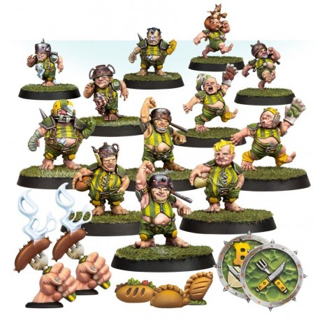 Equipo de Halflings: Greenfield Grasshuggers.