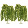 2 weeping willows. BUSCH 6650