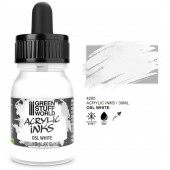 Acrylic ink opaque OSL white, 30 ml.