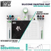 Silicone Painting Mat with Edges.