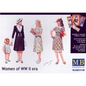 Women of WW II era.  MASTER BOX 35148