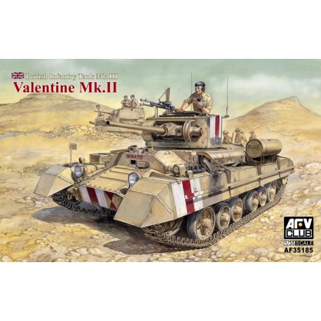 British Infantry Tank Mk.III Valentine Mk.II. AFV CLUB 35185