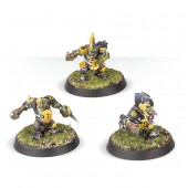 Equipo de Goblins: Scarcrag Snivellers.