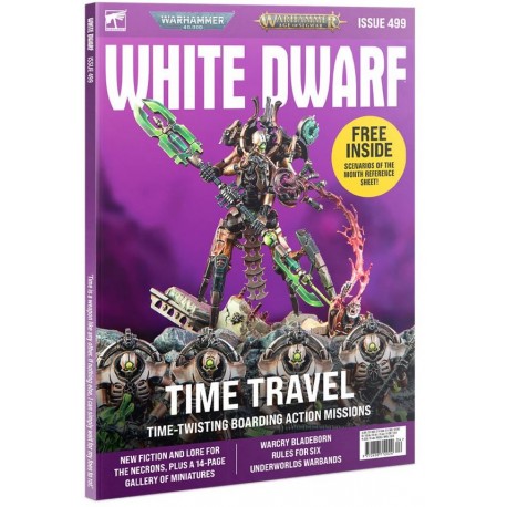 Issue 499 of the magazine White Dwarf. April 2024.