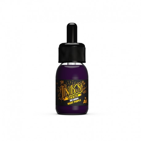 Tinta púrpura nocturna, 30 ml.