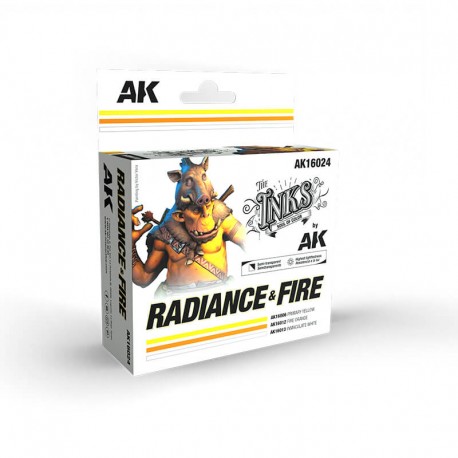 Radiance and fire ink set.