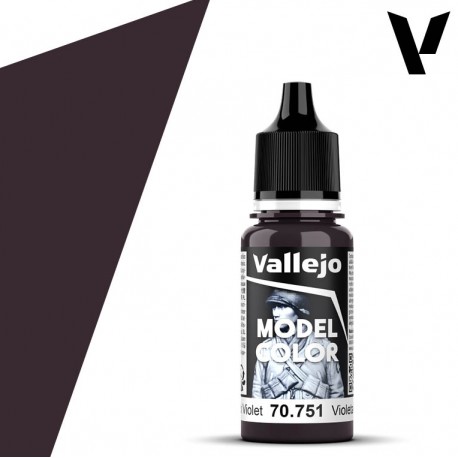 Violeta negro 18 ml, #54.