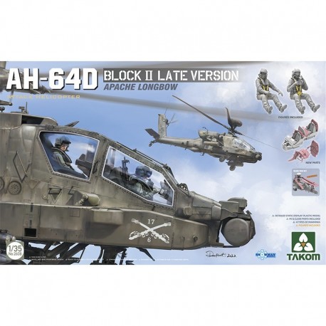 AH-64D Apache Longbow Block II, late version.