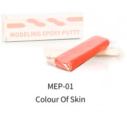 Modelling epoxy putty, peach.