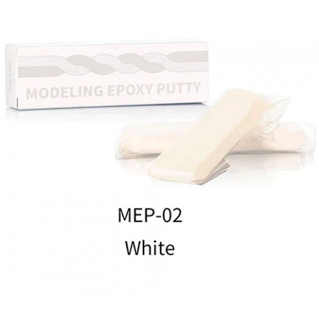 Modelling epoxy putty, white.